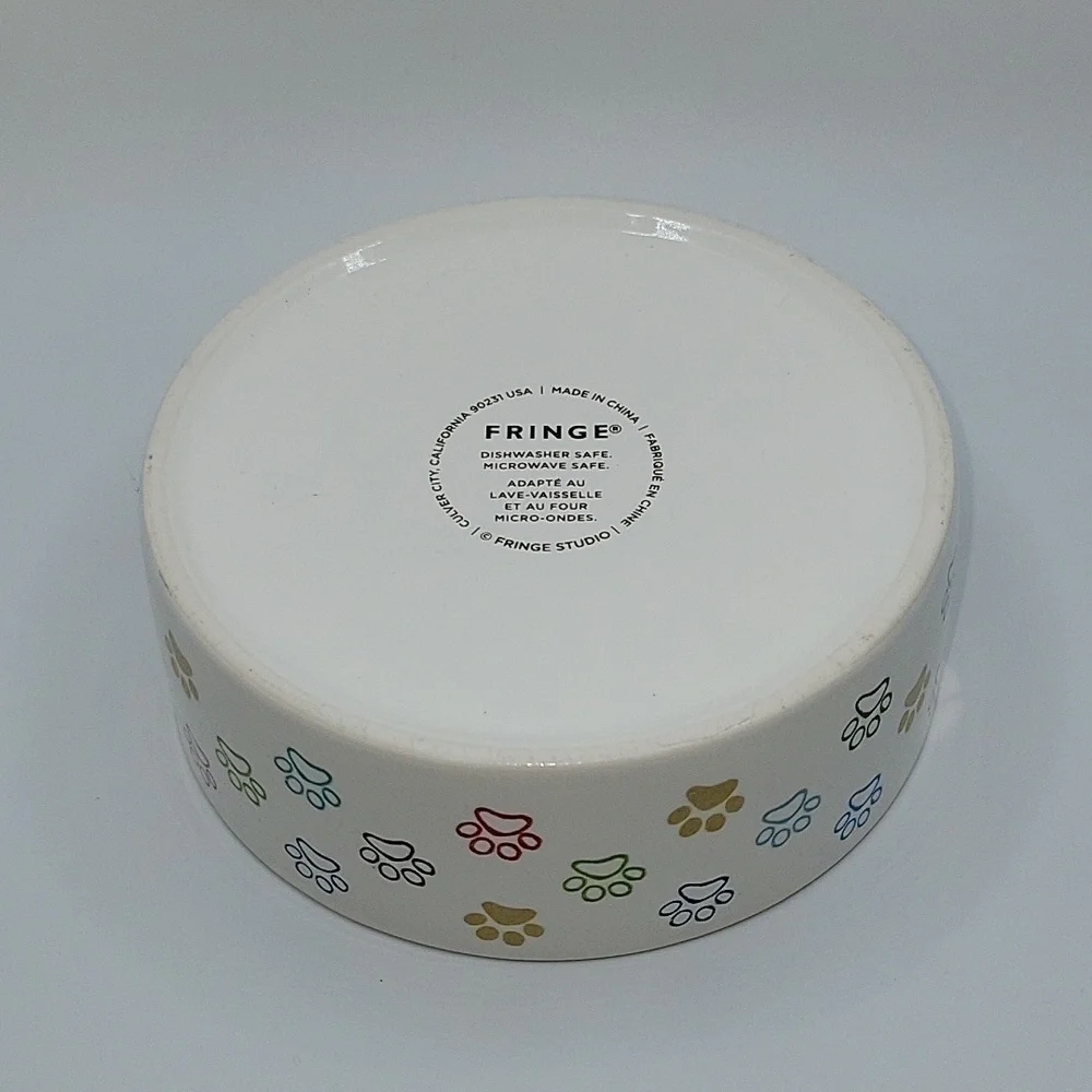 Fringe STUDIO dog or cat food bowl.  5